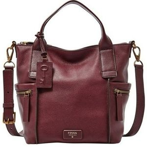 Fossil Medium Emerson Satchel Bags